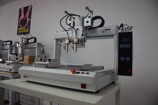 羅布特雙工作臺自動焊錫機,自動焊錫機,代替手工焊錫